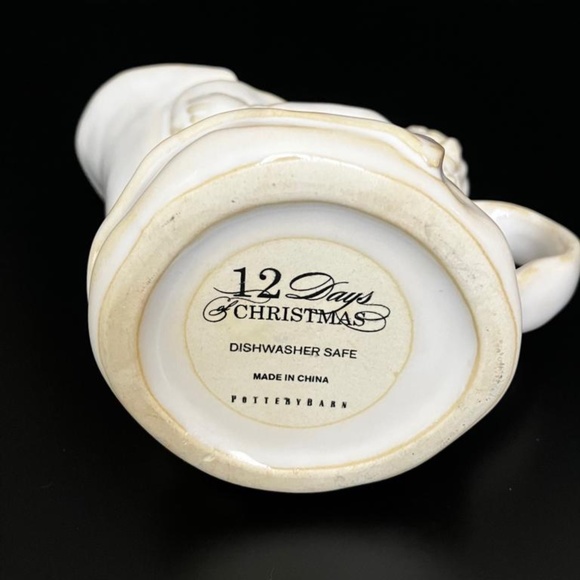 Pottery Barn Twelve Days for Christmas Creamer - Picture 4 of 5